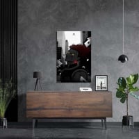 لوحة معدنية | بوستر هيسوكا مورو من أنمي هنتر × هنت...