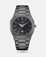 ساعة رجالي ستيل بلون رمادي