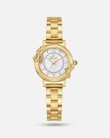 ساعة نغم النسائية تعبر عنك بسير ستيل بلون ذهبي مين...