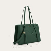 شنطة نسائية بمقاس كبير باللون الاخضر