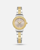 ساعة نسائية لكل الأوقات من الستيل بلونين بمناء رما...