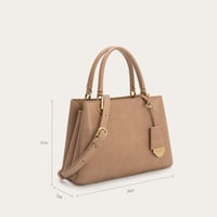 شنطة نسائية عملية بلون كاكي