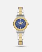 ساعة نسائية لكل الأوقات من الستيل بلونين بمناء أزر...