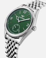 ساعة بربتشوال الرجالية بسير سيتيمو وميناء أخضر