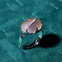 خاتم ملكي مخالب فضة عيار 925 طبيعي