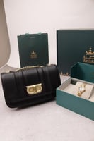 بكج ( ساعة وشنطة ) مع تغليف بوكس فاخر