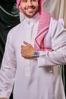 ساعة رجالية مستوحاه من باتيك فليب الجديدة بلون فضي...