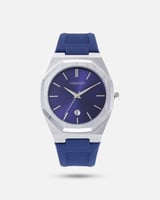 شبيهة D1 MILANO ربر باللون الفضي والازرق