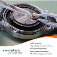 Renata 2371 SR920SW 1.55V Silver Oxide Zero Mercur...