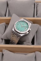 ساعة رجالي بلون فضي ميناء تيفاني