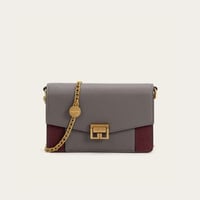 شنطة نسائية كروس بلون رمادي