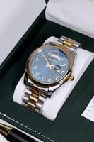 طقم ساعة رجالية منسقة مع قلم وكبك