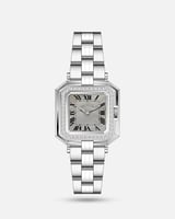 ساعة نسائية ستيل بلون فضي