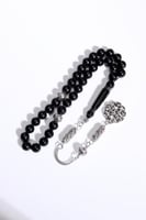 مسباح بكلايت أسود مع فواصل