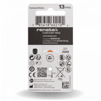 بطارية سماعة الاذن ZA13 ريناتا صناعة المانية