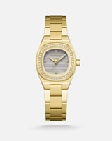 ساعة نسائية بلون ذهبي