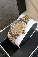 ساعة رجالية كلاسيكي لونين بارقام لاتينية مقاس 38mm