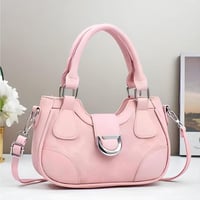 شنطة نسائية عملية بلون وردي