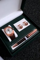 طقم رجالي ساعة منسقة مع كبك وقلم