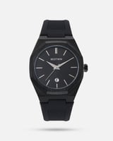 شبيهة D1 MILANO ربر باللون الاسود الفاخر