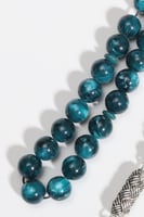 مسباح بكلايت تركواز بحري