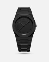 ساعة كاربون بلون أسود ارقام عربي