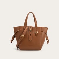 شنطة نسائية كلاسيك بلون بني