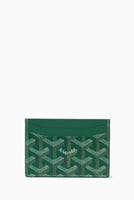 محفظة بطاقات جلدية من جويارد - بلون أخضر