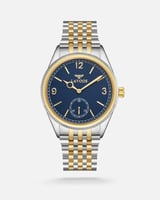 ساعة بربتشوال الرجالية بسير سيتيمو وميناء كحلي