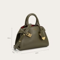 شنطة بلون زيتي بحجم متوسط لكل يوم