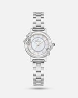 ساعة نغم النسائية تعبر عنك بسير ستيل بلون فضي