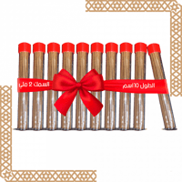 10 أنابيب ند مروكي سوبر 10سم سمك2مل