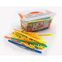 صغير - اعواد مجوفة و وصلات للبناء المرن