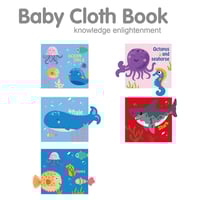 كتاب قماشي ذيول حيوانات الحديقة