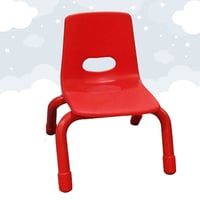 كرسي روضة ارتفاع 35 سم - احمر