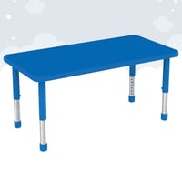 طاولة مستطيلة 60 × 160 لا يشمل الكراسي - ازرق