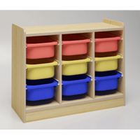 وحدة تخزين بارتفاع 55 سم مع 9 ادراج