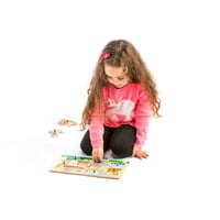 لوحات تطابق حيوانات المزرعة - اديوفن