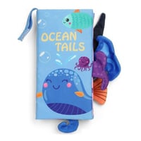 كتاب قماشي ذيول الاحياء البحرية - كتاب تعليمي للاط...