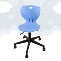 كرسي متحرك متعدد الارتفاع من 43 الى 55 سم - لون از...