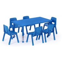 طاولة مستطيلة خشبية 60 × 120 لا يشمل الكراسي - رمل...