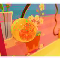 لوحة جدارية خشبية - المحيط بمقاس 52X52 سم - لعبة م...