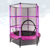 ترامبولين (نطيطه ) دائري للأطفال 140 سم مع شبكة أم...