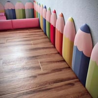 امان الحوائط على شكل قلم قطعة واحدة