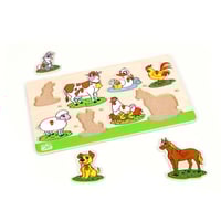 لوحات تطابق حيوانات المزرعة - اديوفن