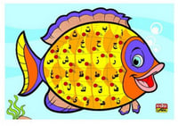 بزل الحروف العربية - السمكة