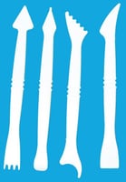 مجموعة أدوات لتقطيع الصلصال - 4 قطع