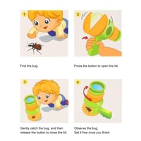 محبس مع ملقط حشرات وعدسة مكبرة