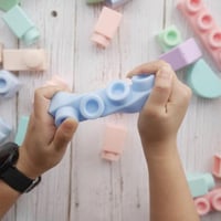 مكعبات لينة 25 قطعة