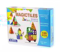 العاب مغناطيس ثلاثي الابعاد 100 قطعة